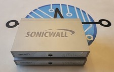 Lot of 2 SonicWall TZ 215 7-Port 10/100/1000 Network Security Appliance Firewall