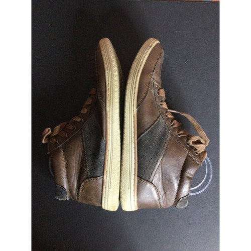 Zapatillas deportivas Magellan Outdoors Mid Top con cordones gamuza marrón para hombre talla 9 - Imagen 6 de 8