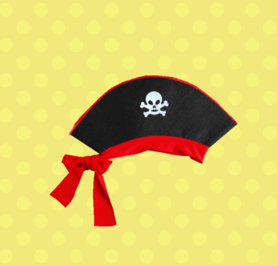 Pirate Hat Cosplay Birthday Party Kids Cloth Captain Fancy Dress