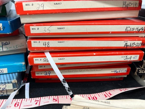 Vintage Reel to Reel Audio Lot Tonbänder Archiv 60er Jahre -- Verkauf als Rohlinge R+R Lot - Bild 13 von 24