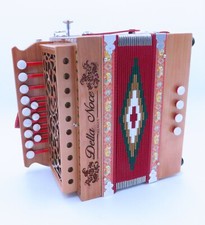 Walnut Organetto 4 bass 13 keys mod. Teramo Accordion Accordion Speakerphone