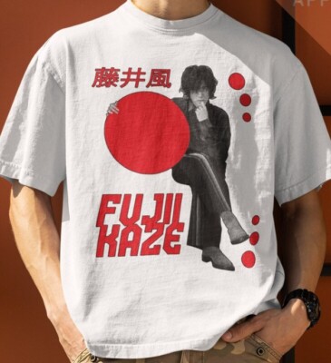 藤井風 Tシャツ fujii kaze T-shirt BlueKaze S s-l400.jpg