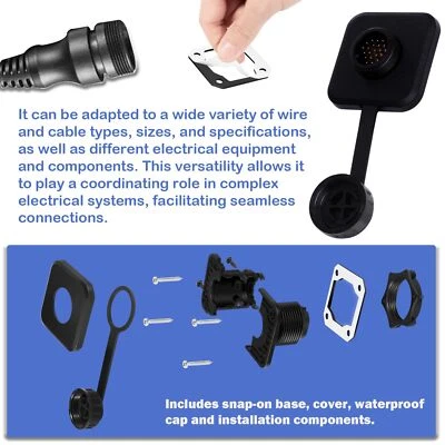 Kit Connecteur Garmin LiveScope Bulkhead 010-13350-00 Pour LVS34 / LVS62 - Neuf