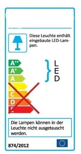 LED Tischleuchte H:46cm Tischlampe Büro Lampe Schreibtisch Leuchte Arbeitslampe - Picture 2 of 2