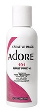 Adore Shining Semi Permanent Hair Color, 191 Fruit Punch 4 Oz