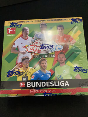 2020-21 topps chrome match attax Bundesliga Hobby Box | eBay