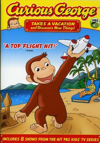 Curious George: Takes a Vacation and Discovers New Things! (DVD, 2008)
