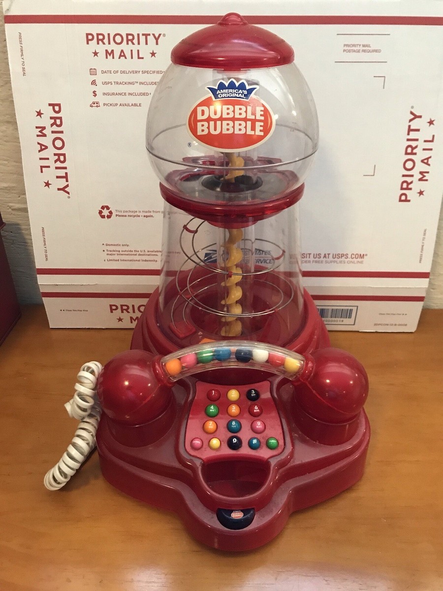 Vintage Classic Dubble Bubble Gum Ball Phone Dispenser 15 Inches 