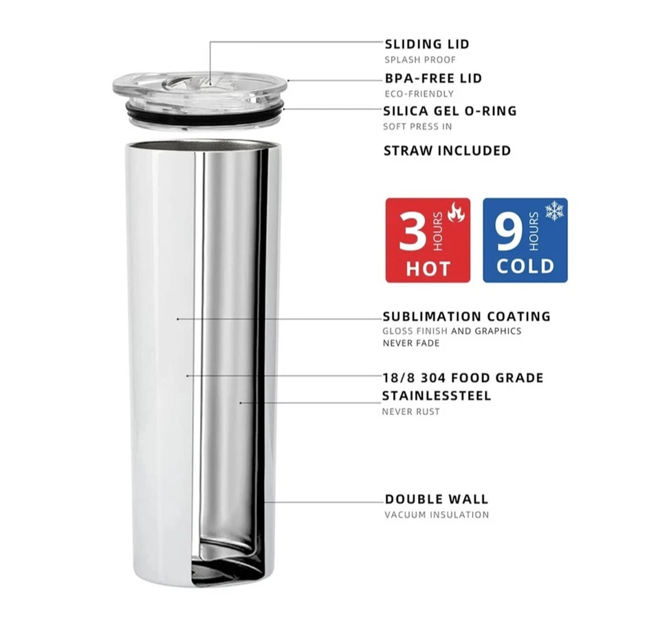 Copo Red White And Boozy 20 oz - Imagem 3 de 4