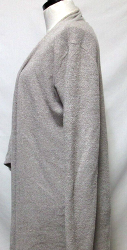 Barefoot Dreams Bamboo Chic Lite knit cover up cardigan sweater Size Sz L XL - Picture 8 of 13