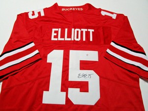 EZEKIEL-ELLIOTT-AUTOGRAPHED-OSU-BUCKEYES-RED-PRO-STYLE-FOOTBALL-JERSEY-COA
