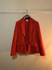 90s Westwood | Jacket/waistcoat Set With Gold Buttons | Made In England | Uk10