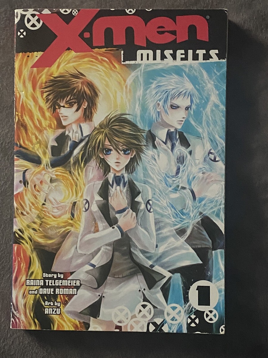 超人血盟軍　XLジャケット X-Men: Misfits Vol 1 by Dave Roman and Raina Telgemeier | eBay