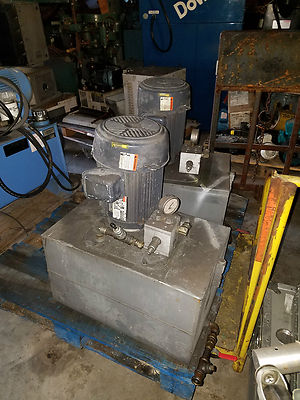 John S. Barnes 6 GPM Hydraulic Pump/ Power Source 5 Hp 208-230/460