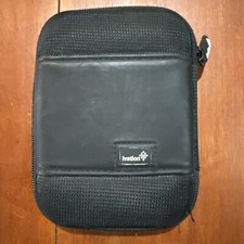 Compact Portable Hard Drive Case Hard Shell Slim Design Ivation Office with cord