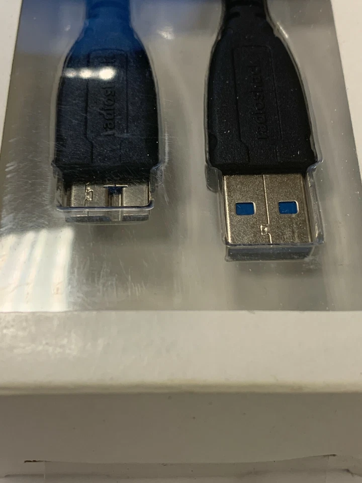 Micro USB 3.0 Cable High Speed Data SYNC For HDD Portable External Hard Drive - Image 3 of 4