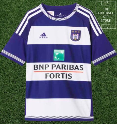 Anderlecht Home Shirt - Official adidas Boys Football Jersey - All Sizes - Picture 1 of 1