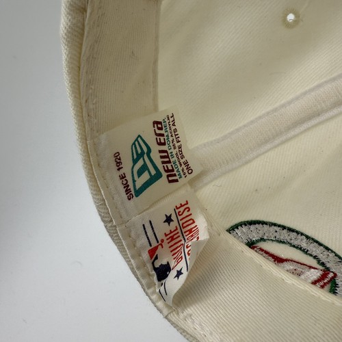 New Era 1997 Livan Hernandez Autographed FLORIDA MARLINS Hat Champions Cap - Picture 9 of 9