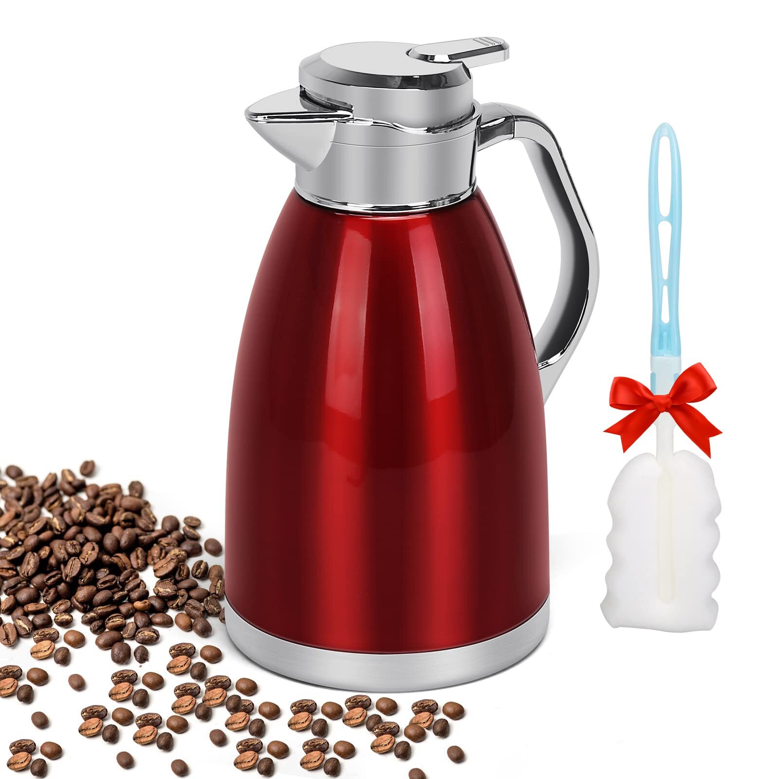 Coffee Carafes For Keeping Hot Stainless Steel Thermal Coffee Carafe Double Wall