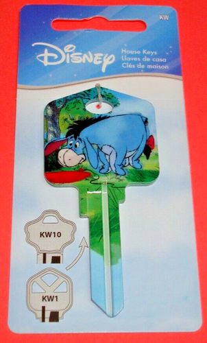 Brand New CUTE! Disney Eeyore Kwikset KW1/KW10 House Key Blank ` GREAT GIFT IDEA - Picture 2 of 3