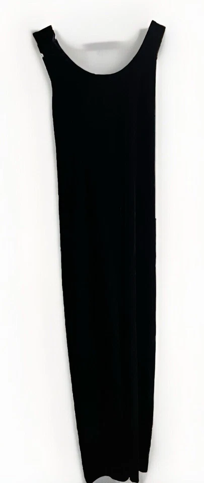 Maxi Vestido De Colección Y2K Ronni Nicole Terciopelo Negro Talla Pequeña Hada Gótico.        Q Foto 2 de 4