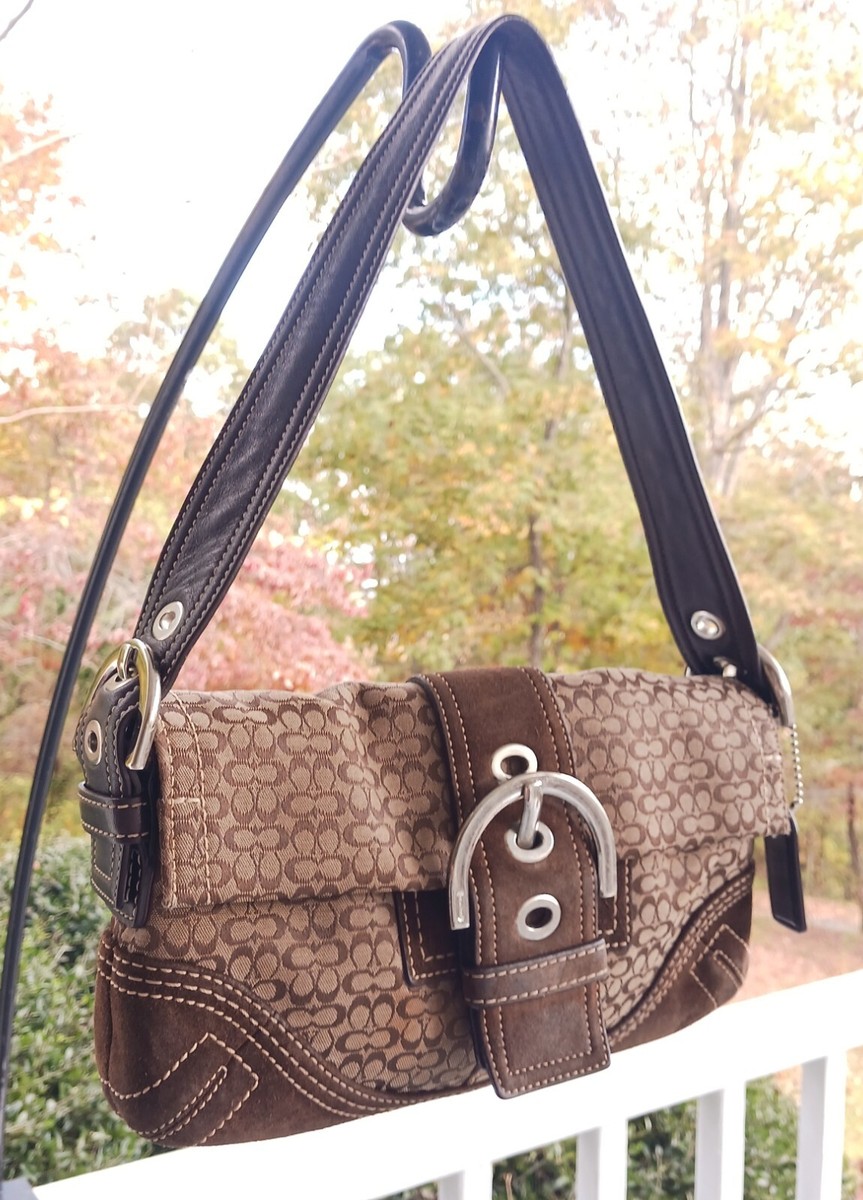 Coach MINI 3628 Vintage Soho Brown Signature C Canvas w