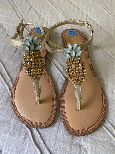 carlos santana pineapple sandals