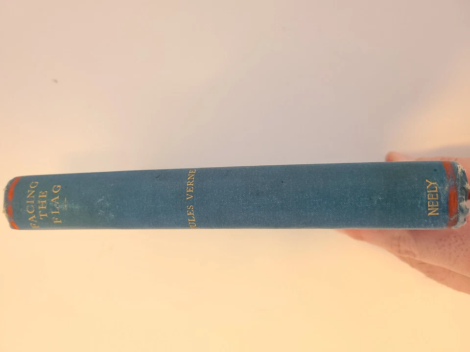 Facing The Flag by Jules Verne -  Neely circa 1897 - Image 4 of 4