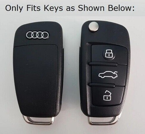 Fibra de Carbono Carcasa Mando Funda Para Audi A1 S1 A3 S3 A4 S4 A5 A6 Tt Q3 Q7 - Picture 2 of 4