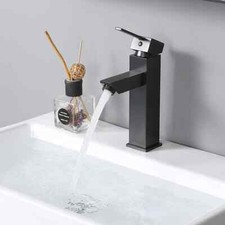 Aquaterior Vessel Faucet OIL RUBBED BRONZE 1-Handle Square 8"H