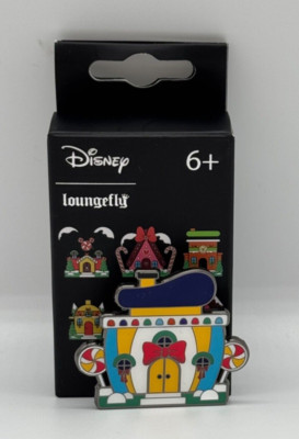 Loungefly Disney Holiday Village Blind Mystery Box Enamel Pin Donald Duck NEW