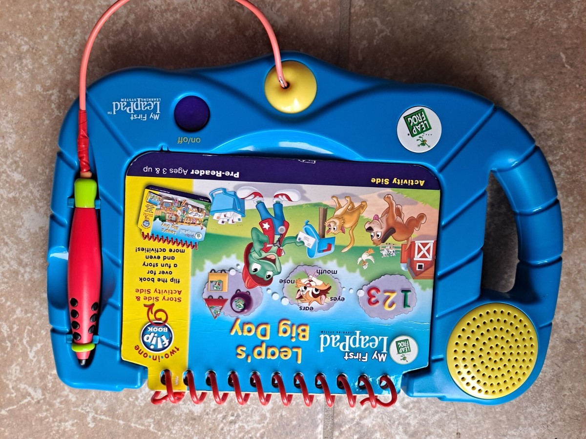 LeapFrog My First LeapPad Interactive Learning System w/Backpack