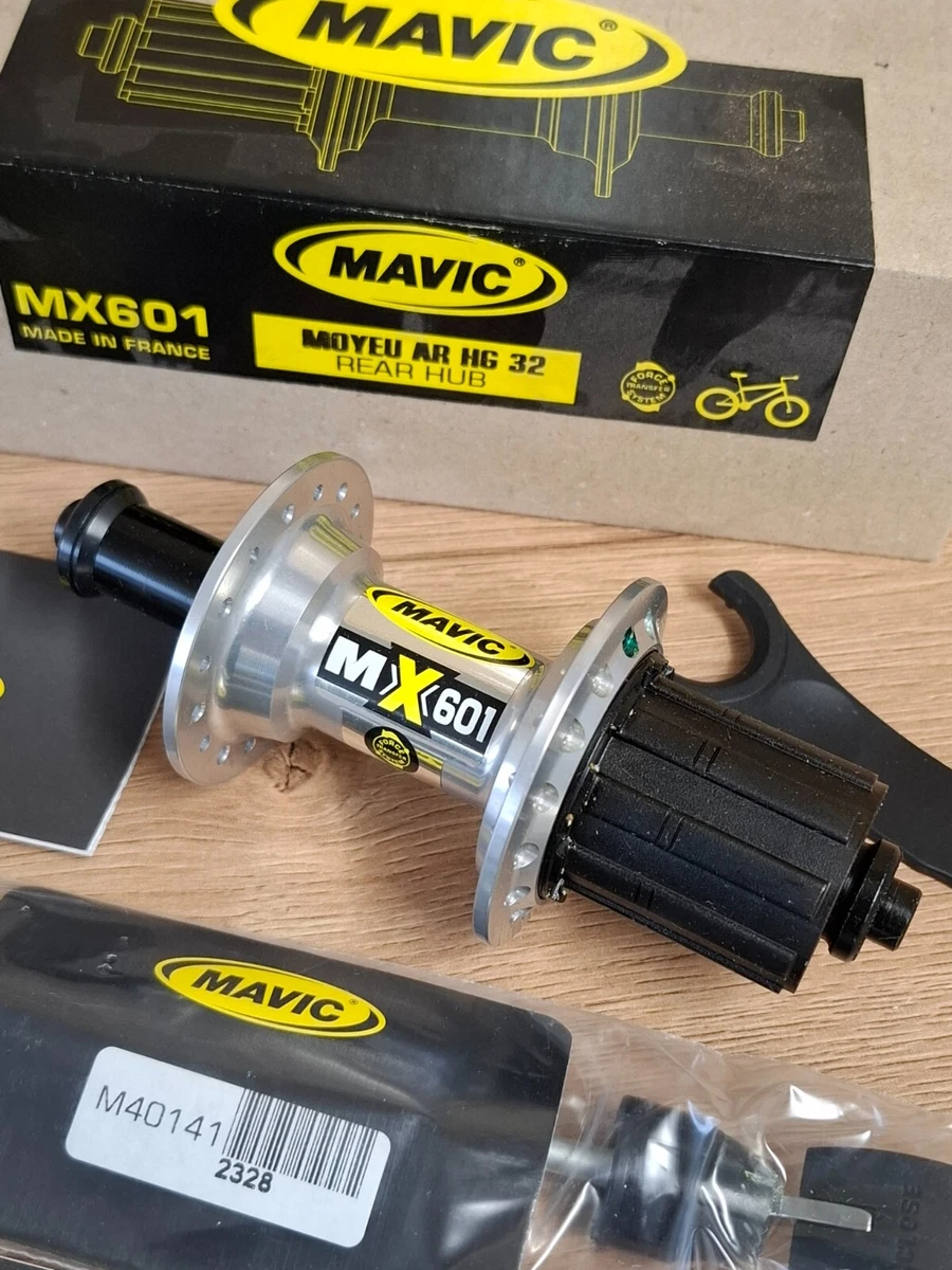 Buje trasero Mavic NUEVO EN CAJA NOS MX 601 8 VELOCIDADES HG 32H 135MM