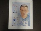 Johnny Unitas Signed 12x14.5 Lithograph Autograph Auto PSA/DNA AE02139
