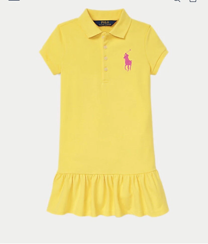 Ralph Lauren Big Pony Mesh Polo Dress eBay