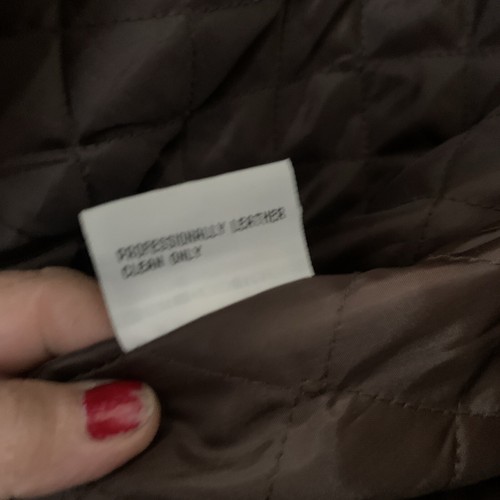 Made Exclusively for HBO Suede Leather Jacket Mens Size XXL 2XL Brown Zip Up Use - Picture 3 of 11