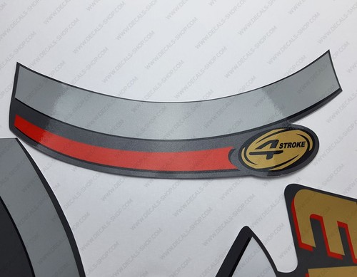 Evinrude 70 Hp Four Stroke outboard engine decals sticker set reproduction 70HP - Picture 6 of 7
