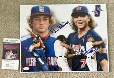 Jackson Holliday Ethan Holliday Signed 11x14 Photo Orioles Prospect Jsa COA