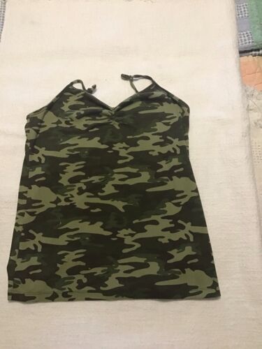 Ladies Camouflage Tank Top