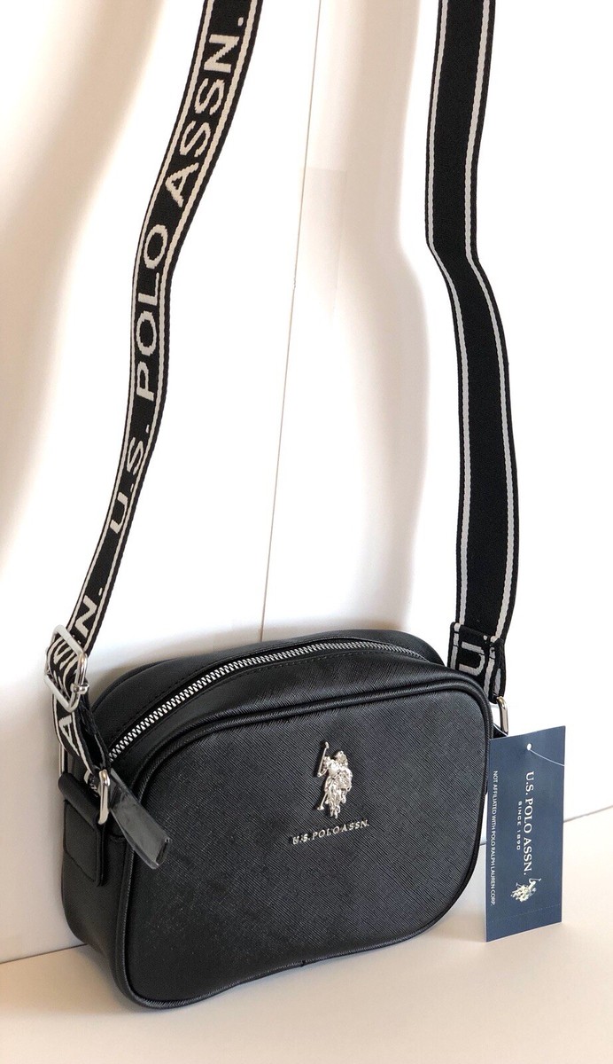 U.S. POLO ASSN. ボディバッグ ブラック us polo assn crossbody bag black Color | eBay