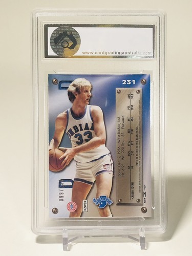 Larry Bird 2013-14 Fleer Retro Precious Metal Gems PMG #231 Red 99/150 - Picture 7 of 7