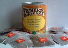 Lenier's Decaf. Irish Cream Biodegradable  Tea Bags 18 Count Reusable Tins