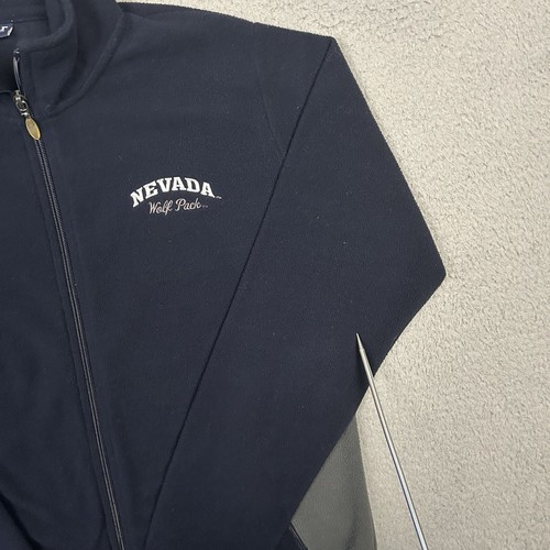 Gear For Sports Nevada Wolf Pack Full Zip Fleece Jacket Size M - Picture 7 of 16
