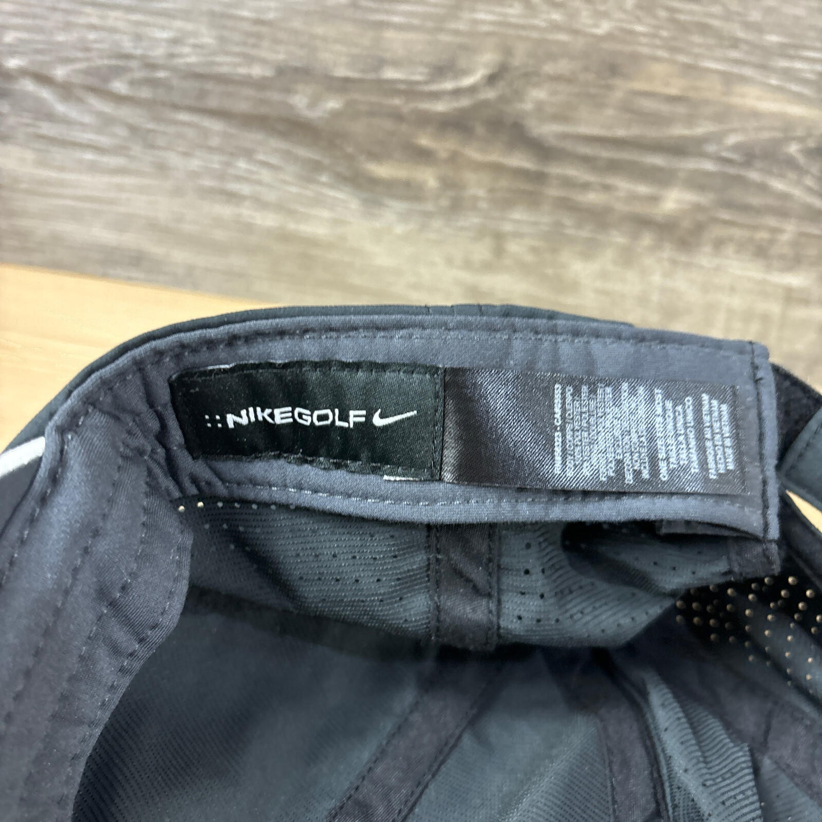 Nike Hat Cap Strap Back Gray Performance Swoosh L… - image 8