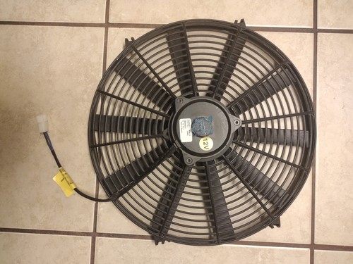 HEAVY DUTY 12V 16 INCH ELECTRIC COOLING FAN #498339/10000651 - Picture 5 of 7