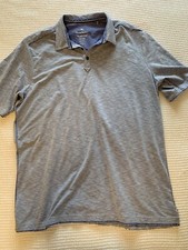 Tommy Bahama Shirt Mens XL Light Blue Polo Island Zone Performance Lightweight