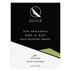 QSilica Skin Hair and Nail ONE-A-DAY (90 Tablets) VEGAN Silica Micronutrient