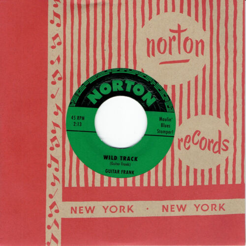 GUITAR FRANK / BIG BROWN & GAMBLERS 7" Wild Track / My Testament NEW rockabilly  - Picture 1 of 1