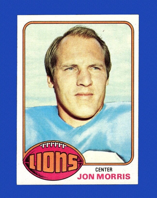1976 Topps Set-Break #344 Jon Morris NM-MT OR BETTER *GMCARDS*