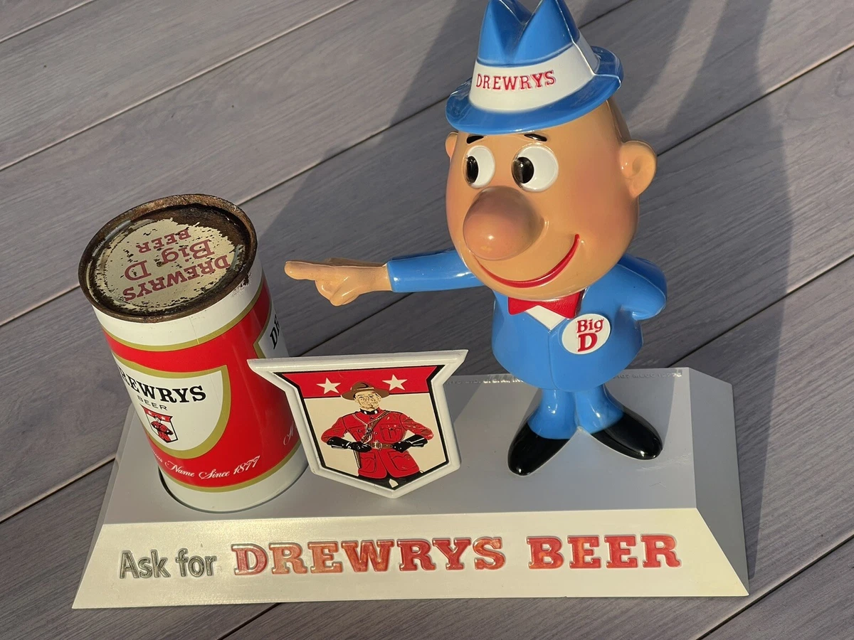 50's Drewrys Big D ビンテージ ストア ディスプレー ビール
